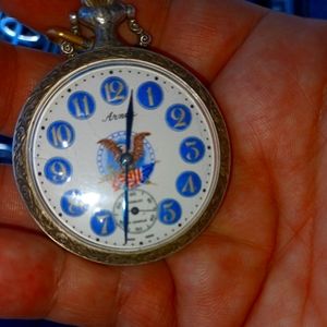 Arnex Swiss 17 jewel JFK/RFK Memorial Pocket Watch